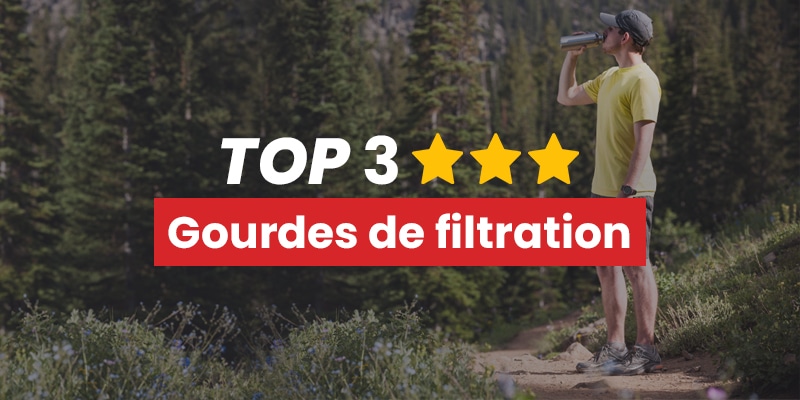 Les 3 meilleures gourdes de filtration pour la randonnée