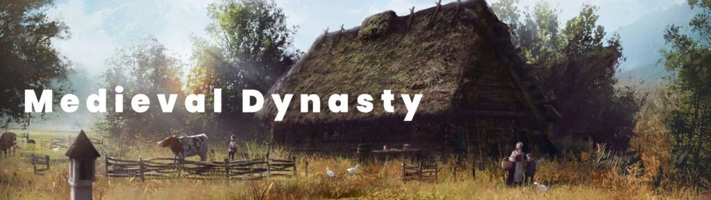 Medieval dynastie , jeu vidéo de survie au moyen Age