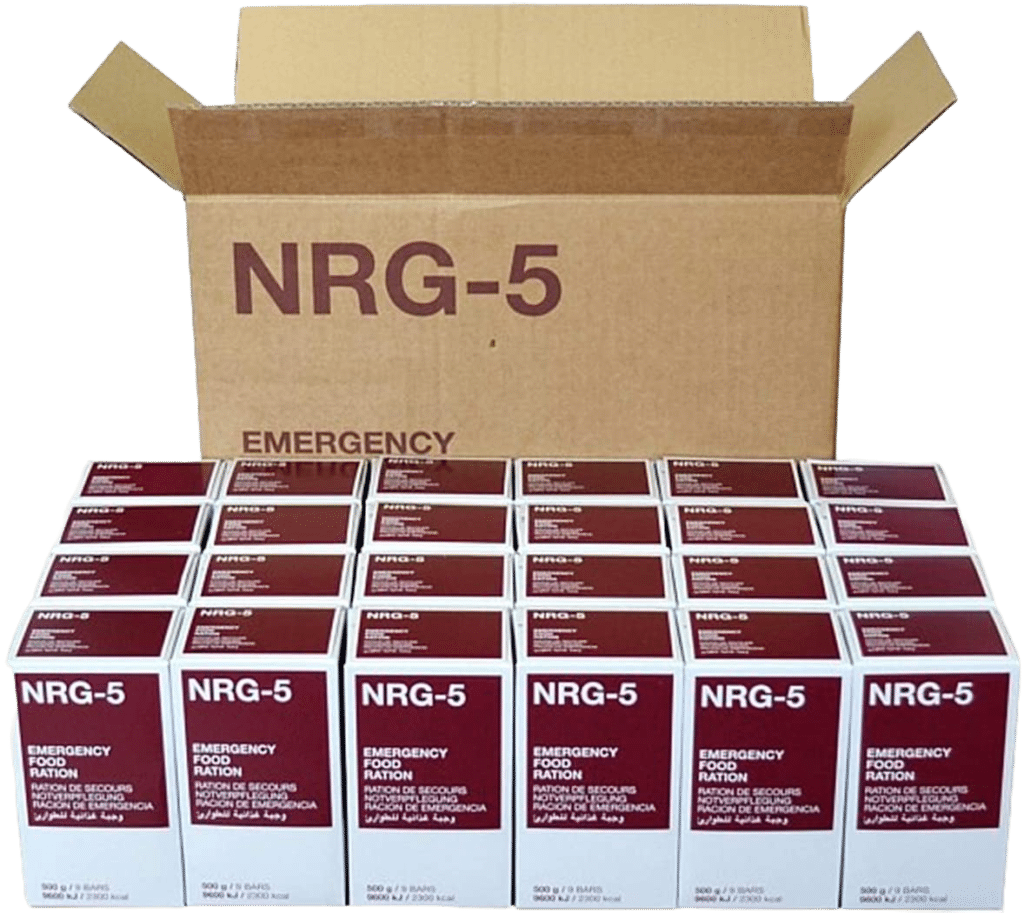 Ration de secours NRG-5 : 20 ans de garde !
