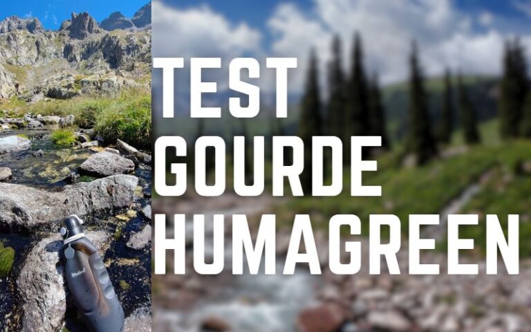 Test de la gourde humagreen avec un code promo