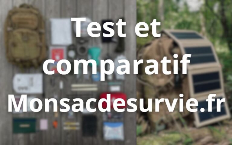 Test et comparatifs des sacs du site monsacdesurvie.fr avec code promo