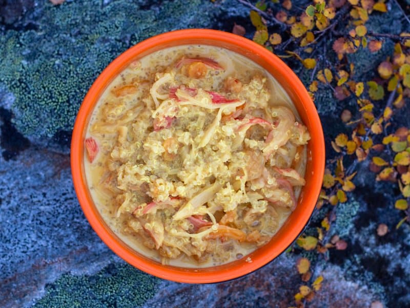 Quinoa and Crab Curry