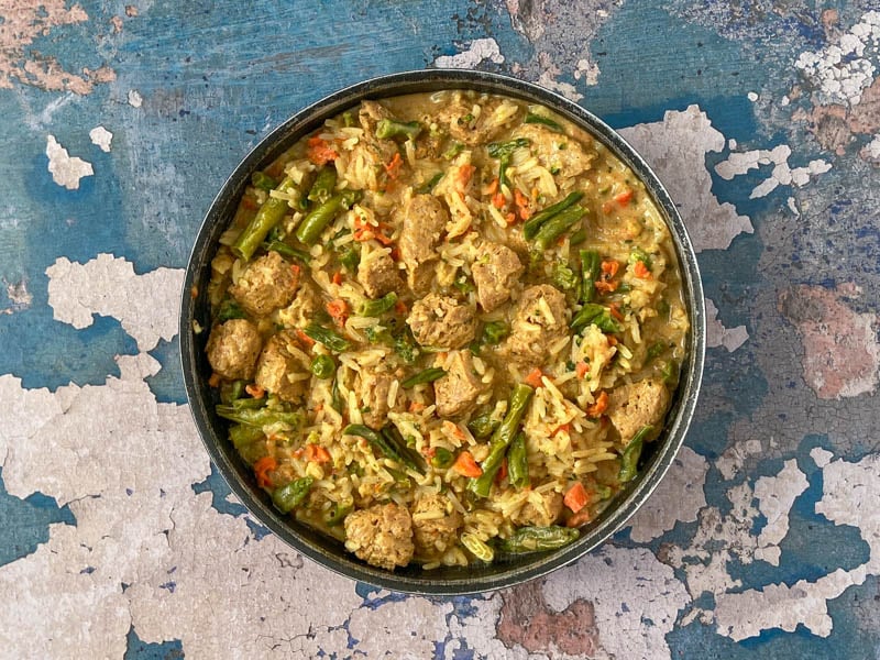 High Protein Vegan Curry