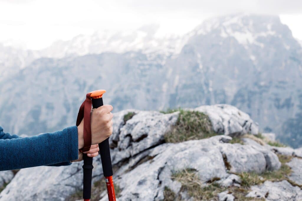 Mountain trekking